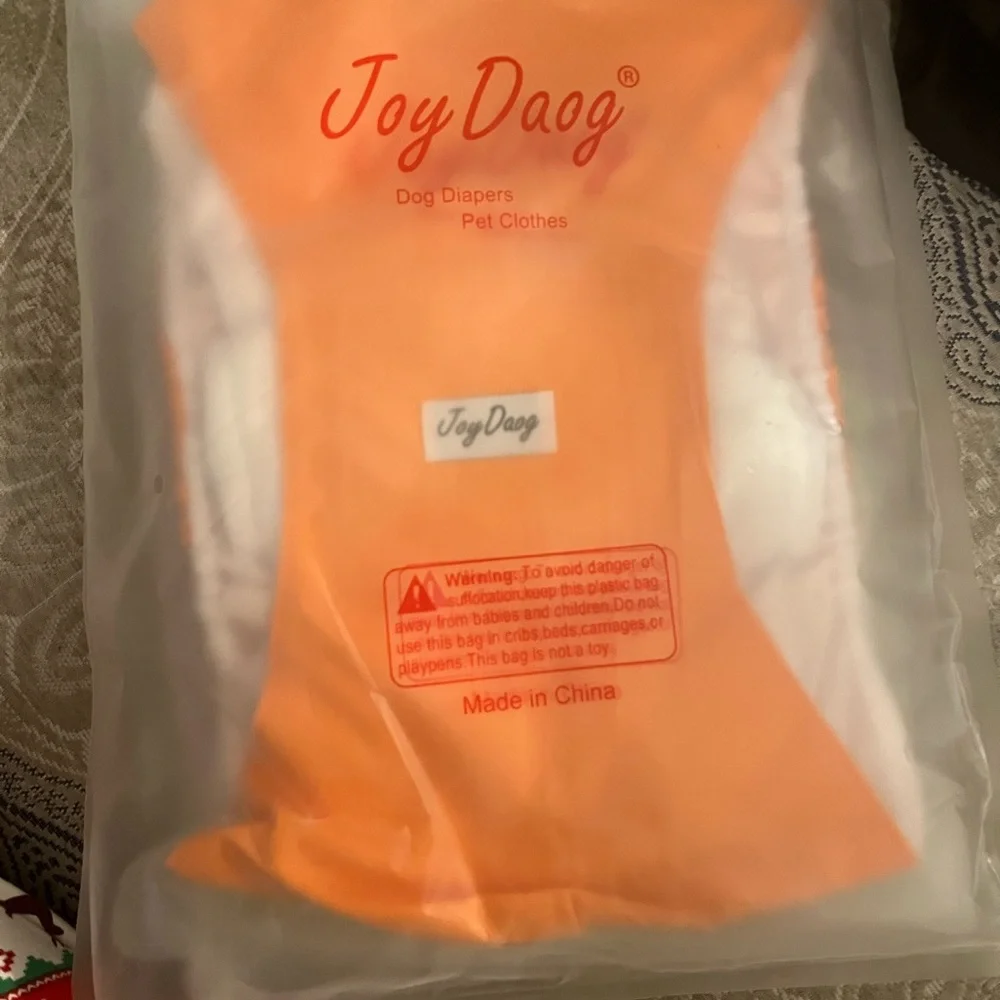Joy dog diapers ( belly bands)